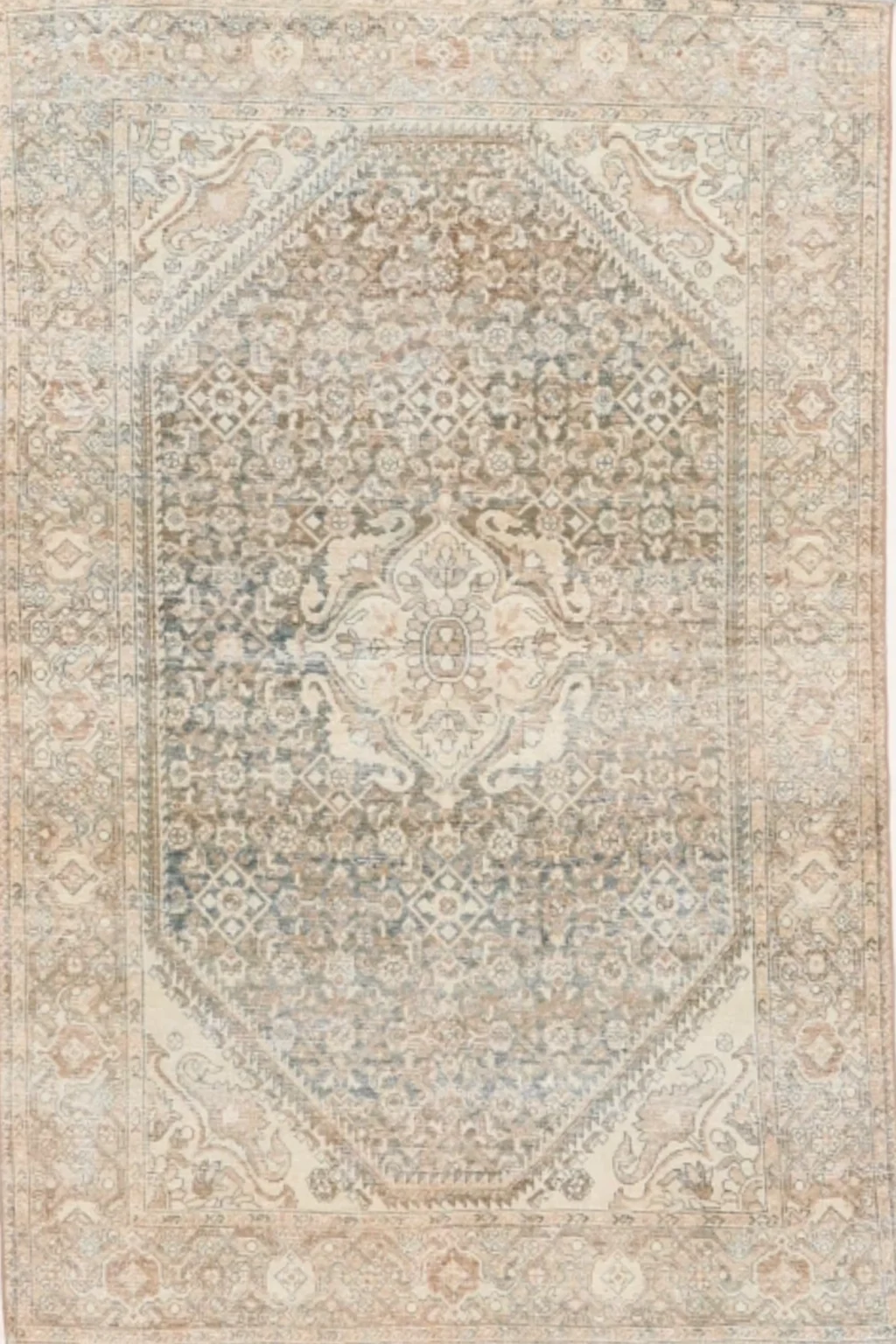 Thumbnail 12 for Antique Persian Mahal Transitional Rug 99567