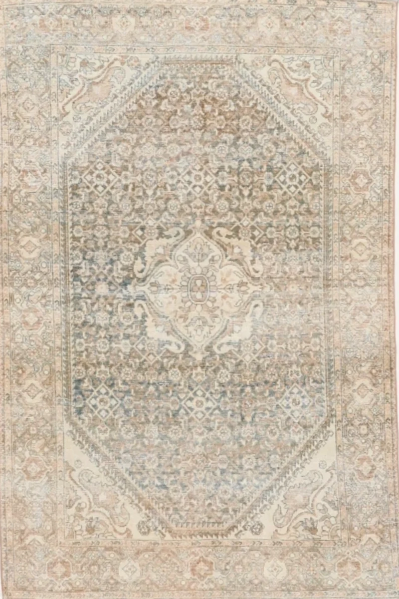 Thumbnail 13 for Antique Persian Mahal Transitional Rug 99567