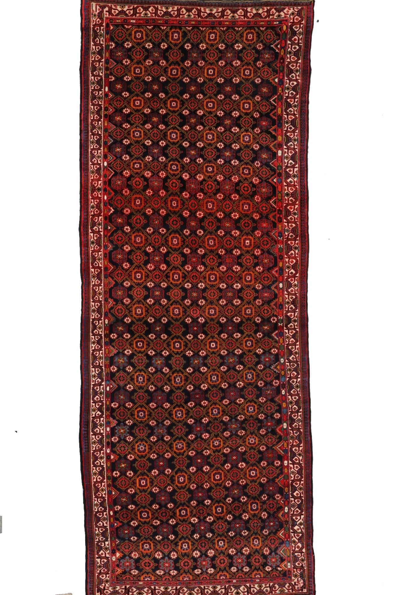 Thumbnail 2 for Antique Persian Varamin Traditional Rug 99581