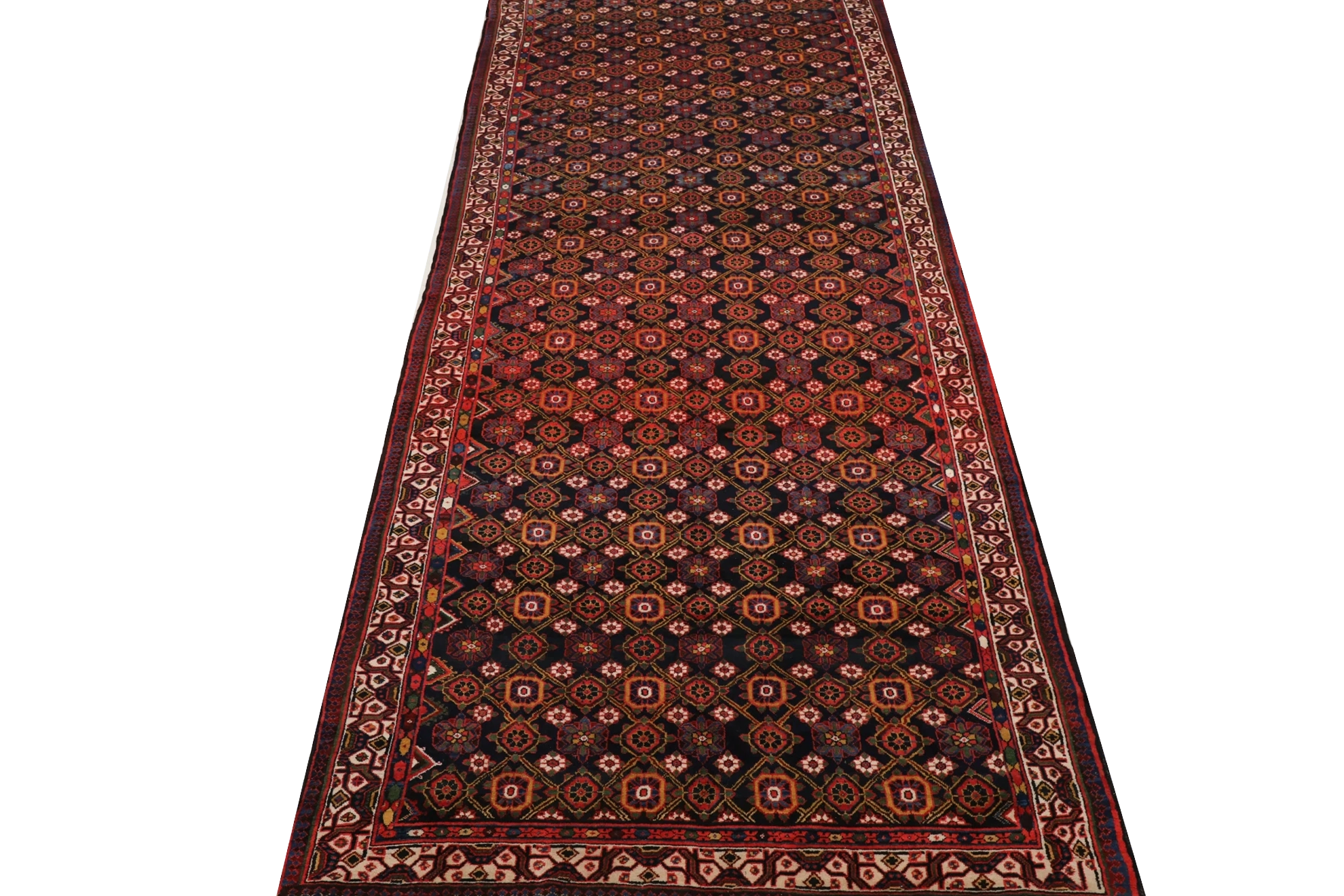 Thumbnail 3 for Antique Persian Varamin Traditional Rug 99581