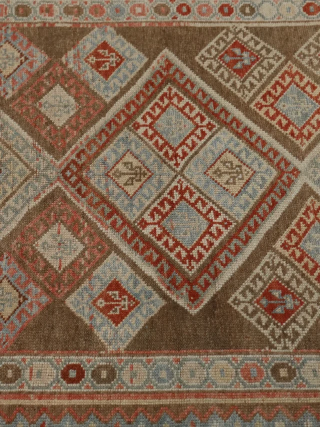 Thumbnail 12 for Antique Persian Shiraz Transitional Rug 99550