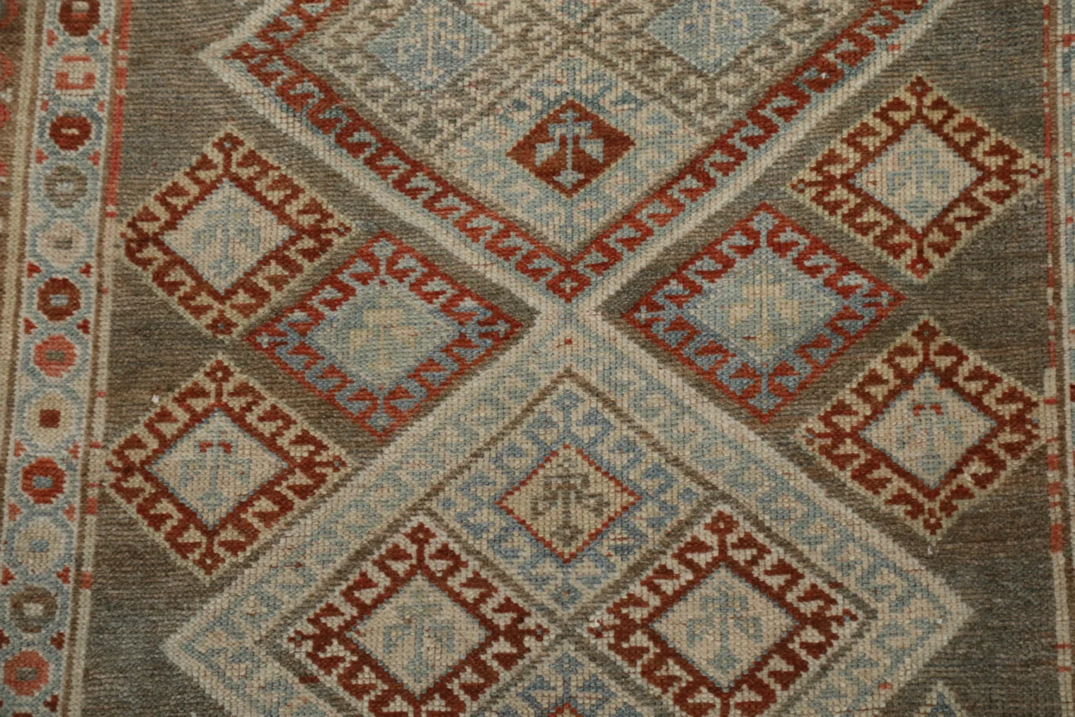 Thumbnail 8 for Antique Persian Shiraz Transitional Rug 99550