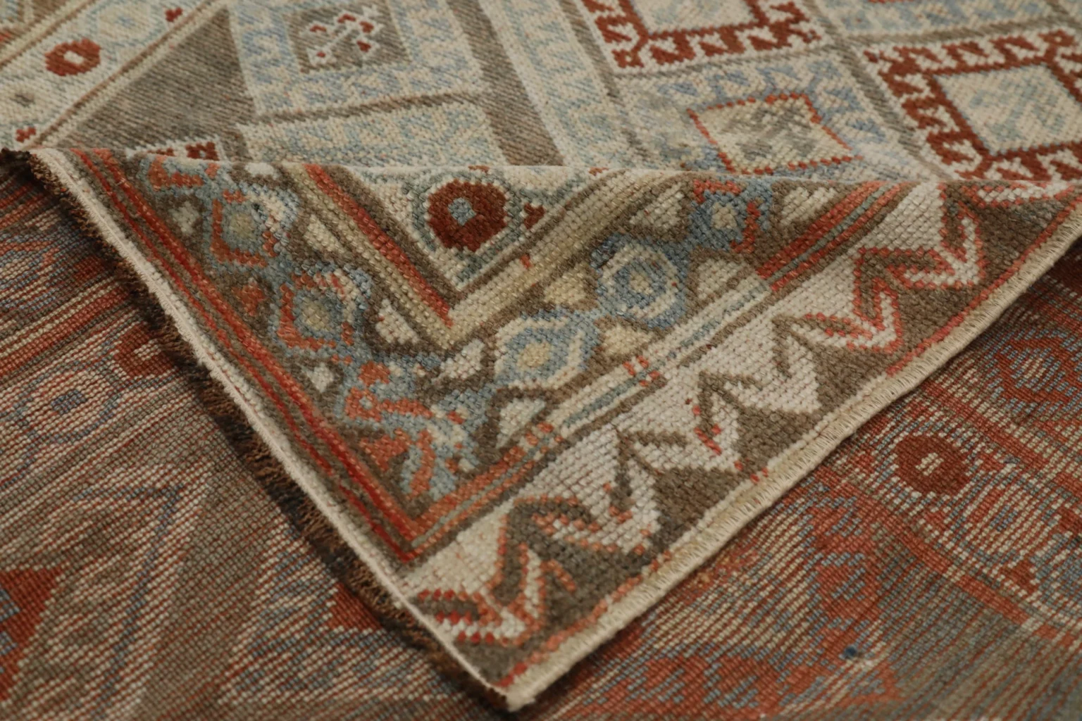 Thumbnail 9 for Antique Persian Shiraz Transitional Rug 99550
