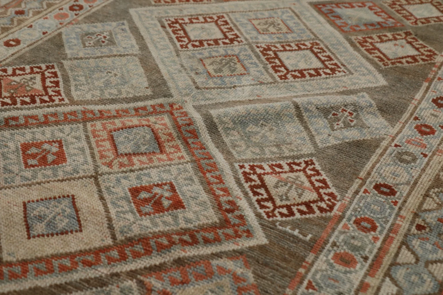 Thumbnail 10 for Antique Persian Shiraz Transitional Rug 99550