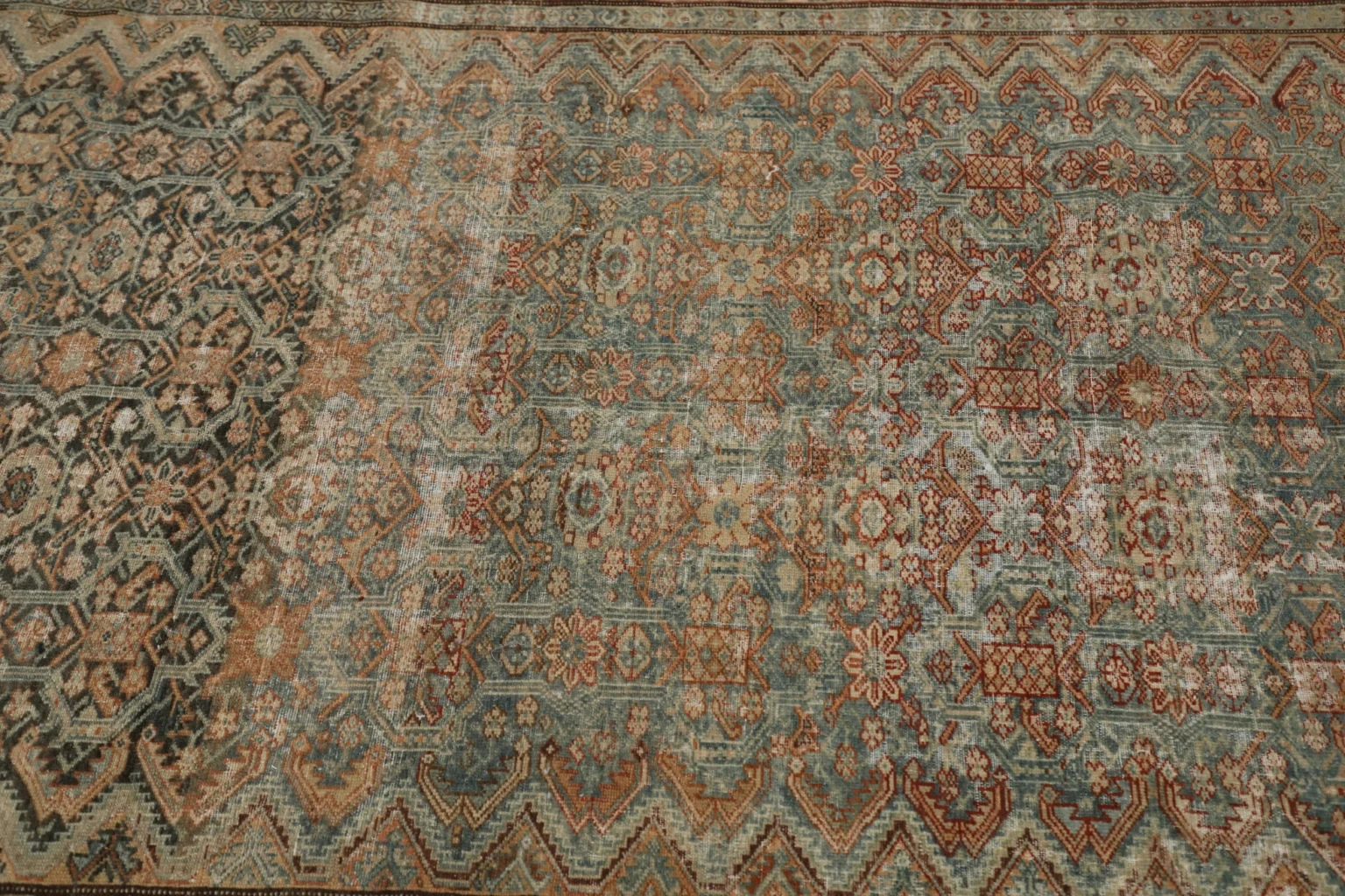 Thumbnail 7 for Antique Persian Malayer Transitional Rug 99564