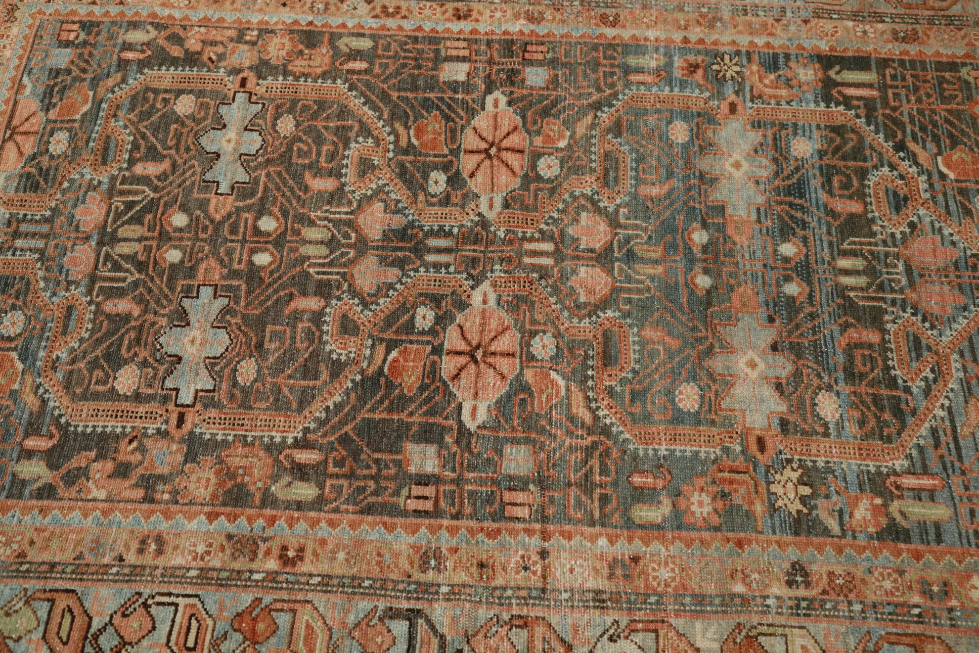 Thumbnail 2 for Antique Persian Mahal Transitional Rug 99565