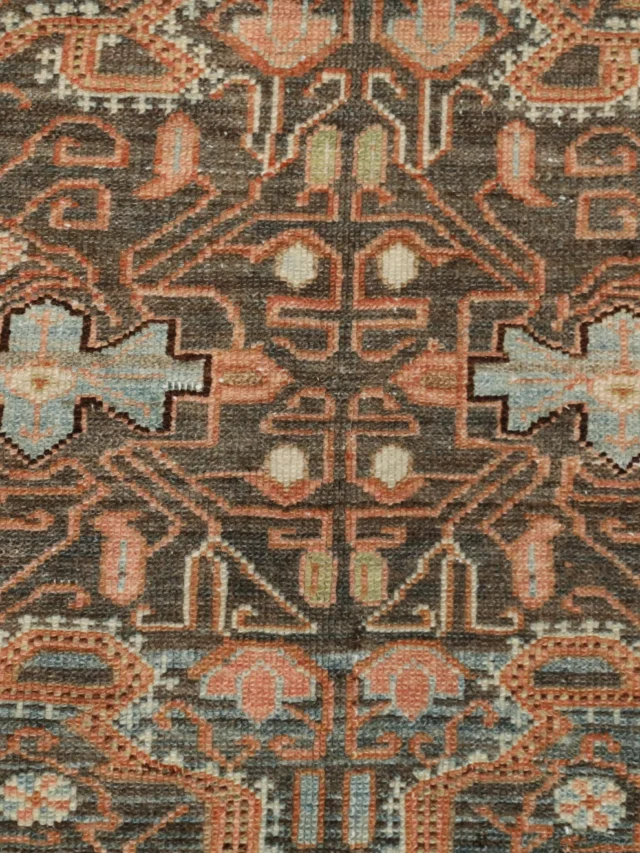 Thumbnail 15 for Antique Persian Mahal Transitional Rug 99565