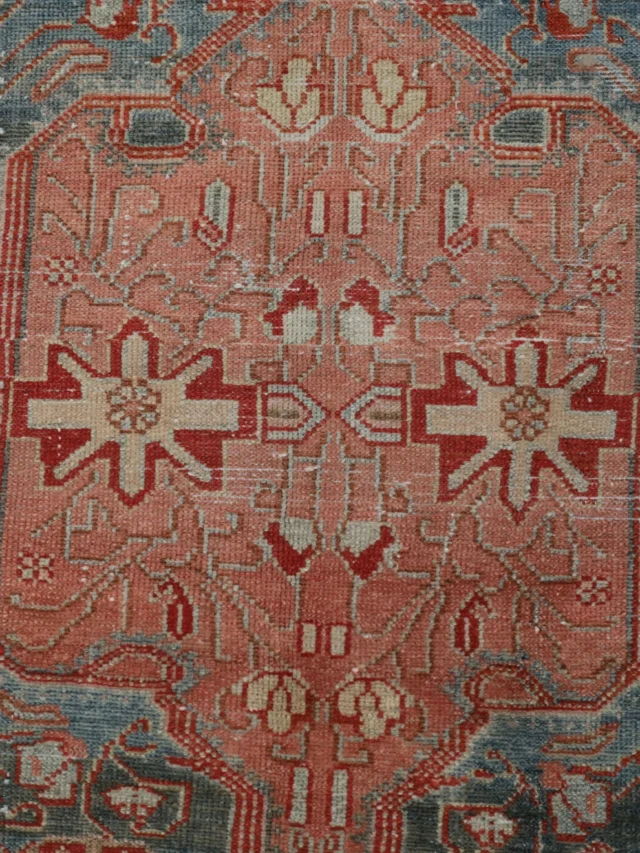 Thumbnail 14 for Antique Persian Mahal Transitional Rug 99566