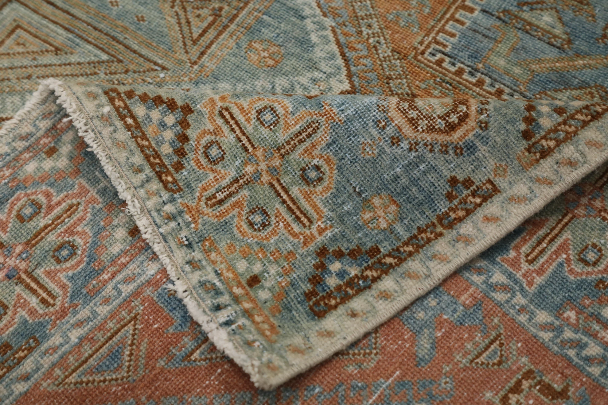 Thumbnail 6 for Antique Persian Shiraz Transitional Rug 99568