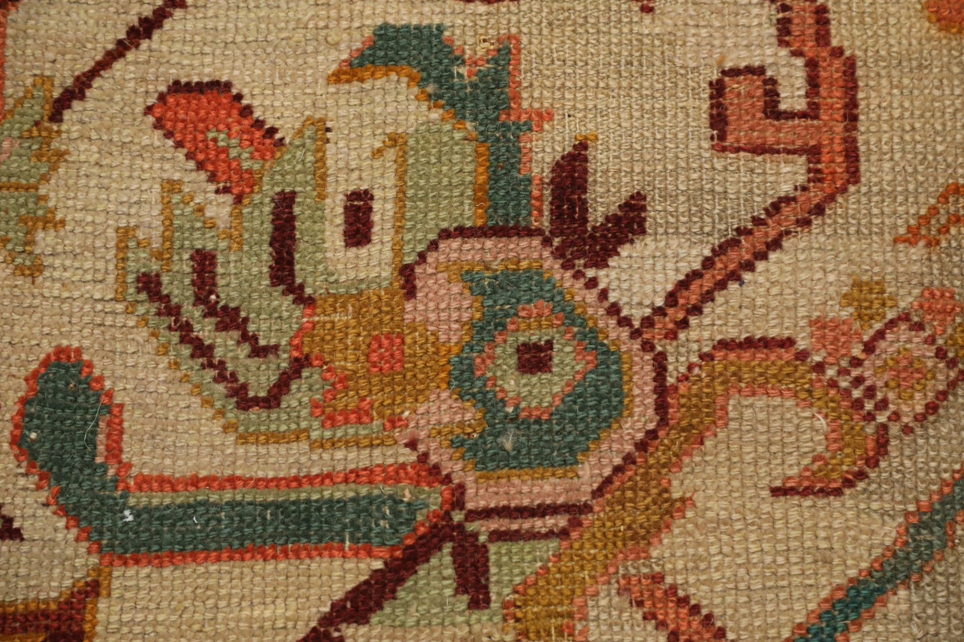 Thumbnail 5 for Antique Turkey Oushak Transitional Rug 99576