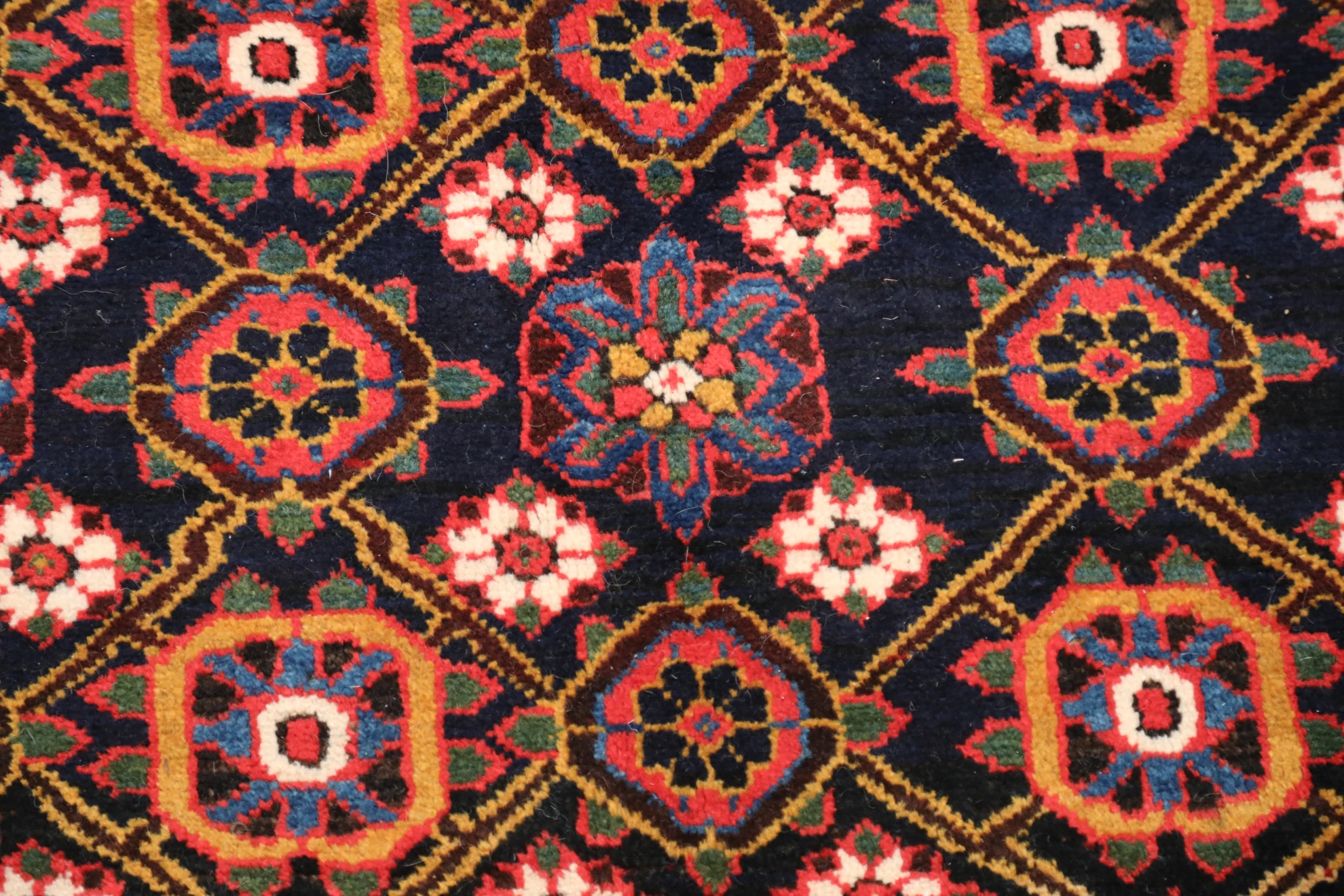 Thumbnail 6 for Antique Persian Varamin Traditional Rug 99581