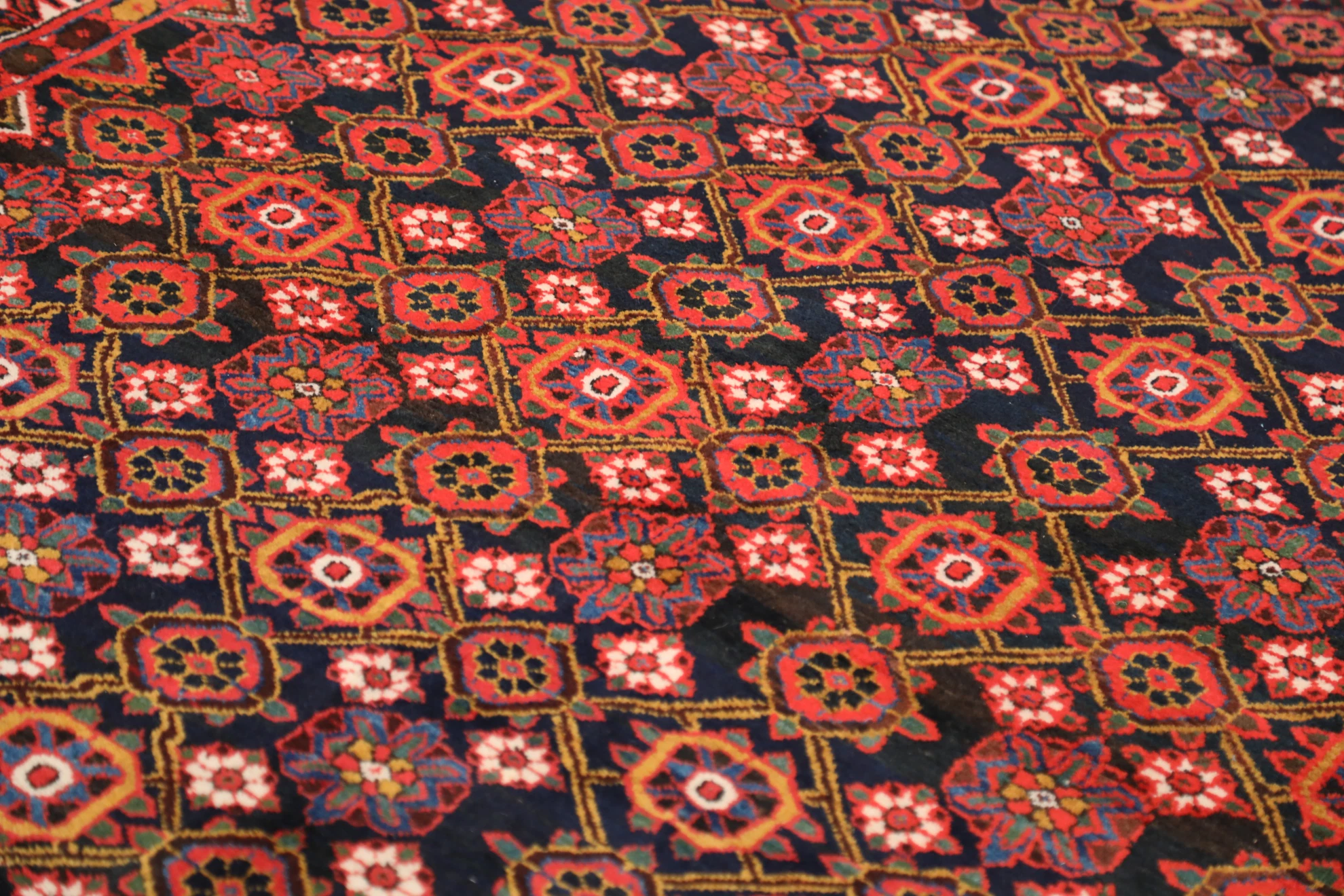 Thumbnail 5 for Antique Persian Varamin Traditional Rug 99581