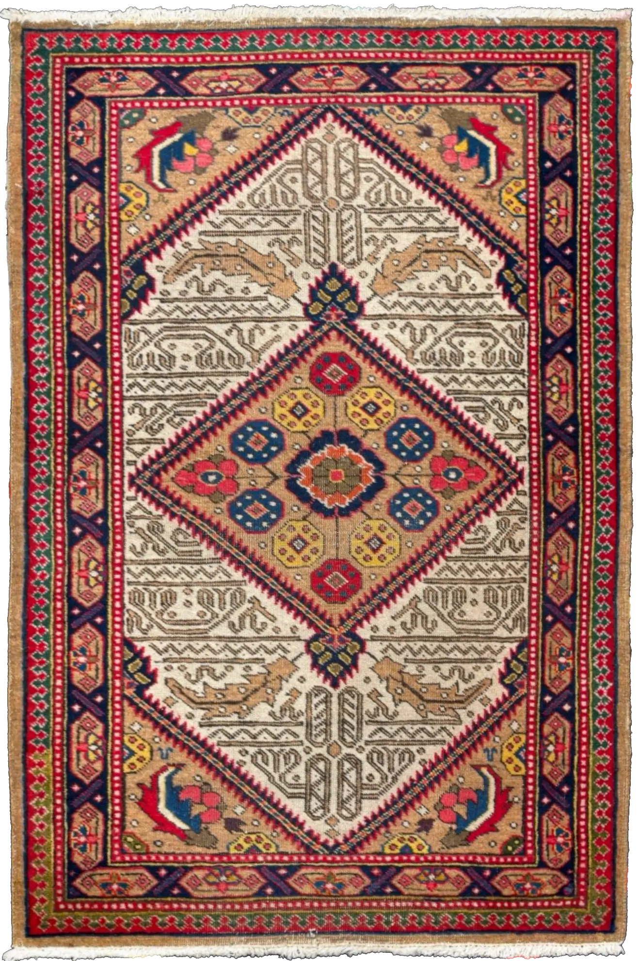 Thumbnail 6 for Persian Tabriz Rug 68787