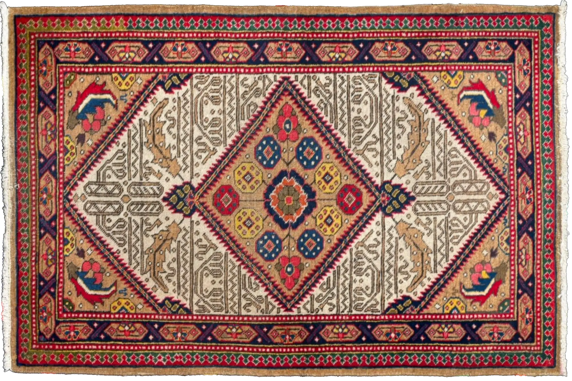 Thumbnail 4 for Persian Tabriz Rug 68787