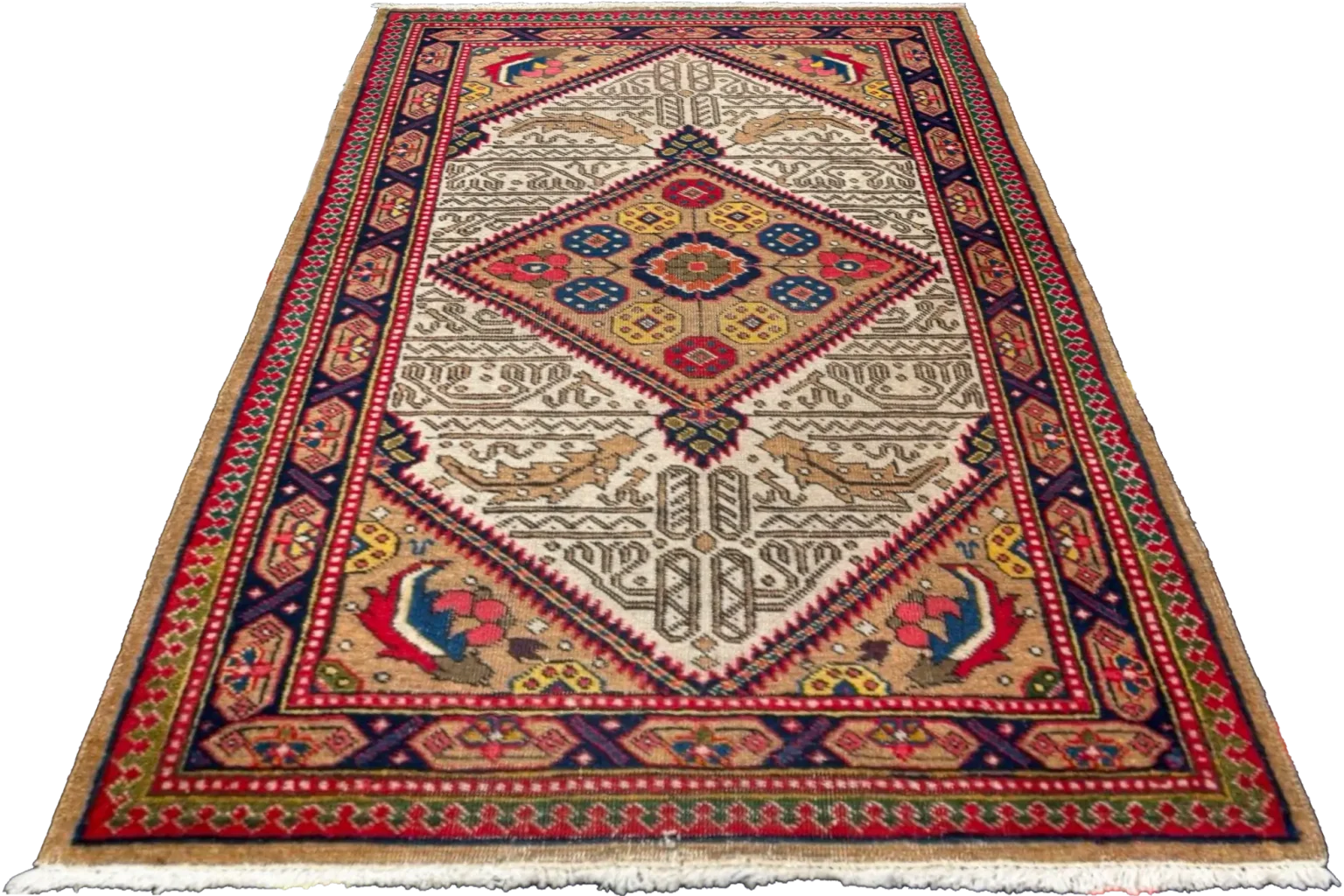 Thumbnail 10 for Persian Tabriz Rug 68787