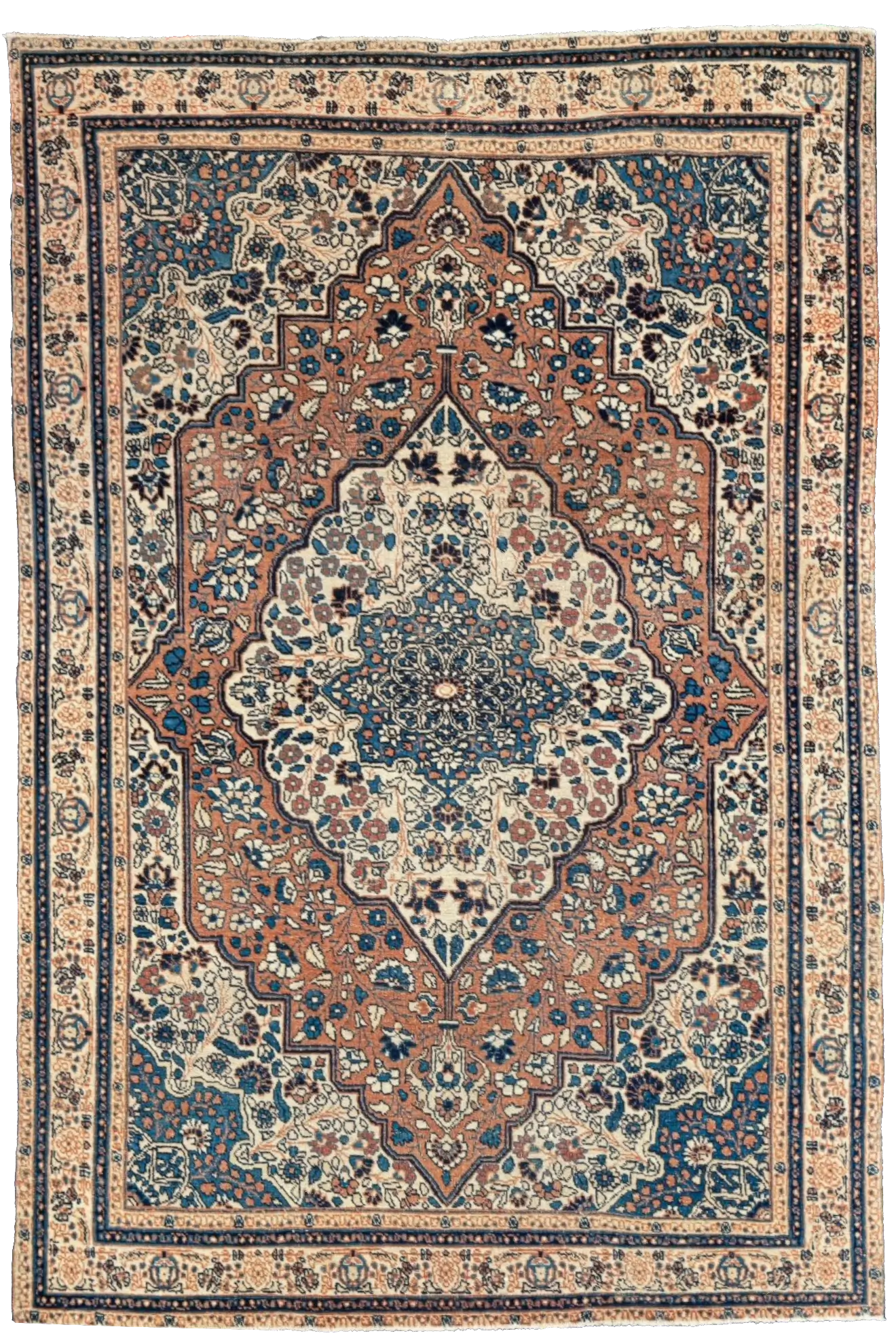 Thumbnail 2 for Persian Tabriz Rug 98239