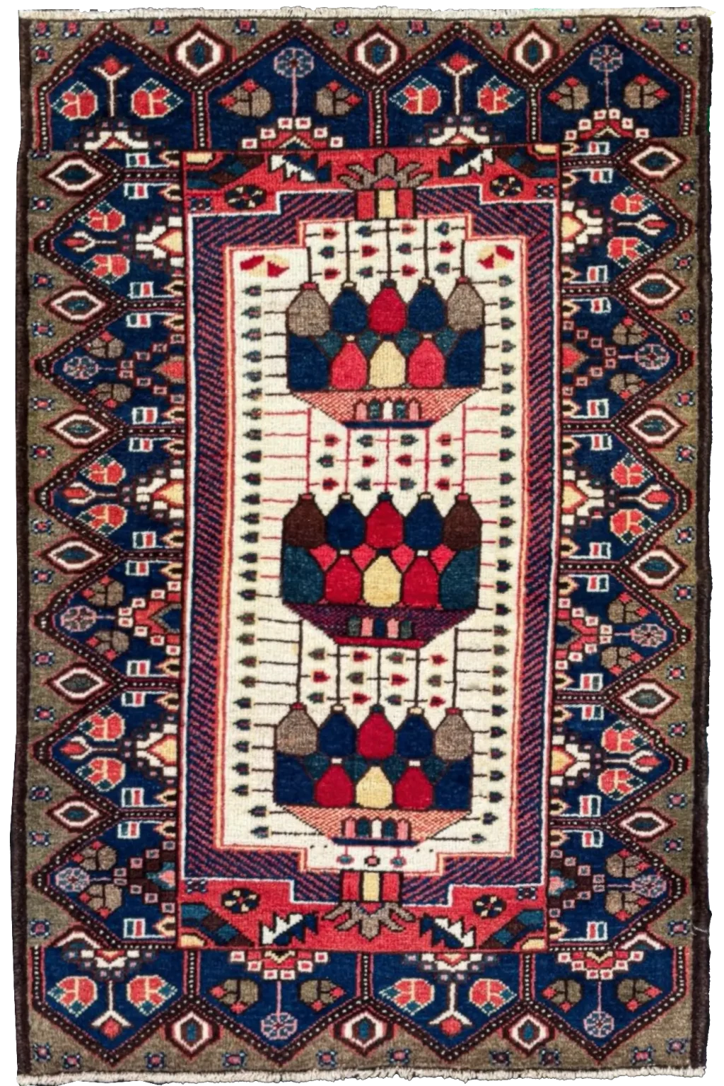 Thumbnail 3 for Persian Saveh Rug 76049