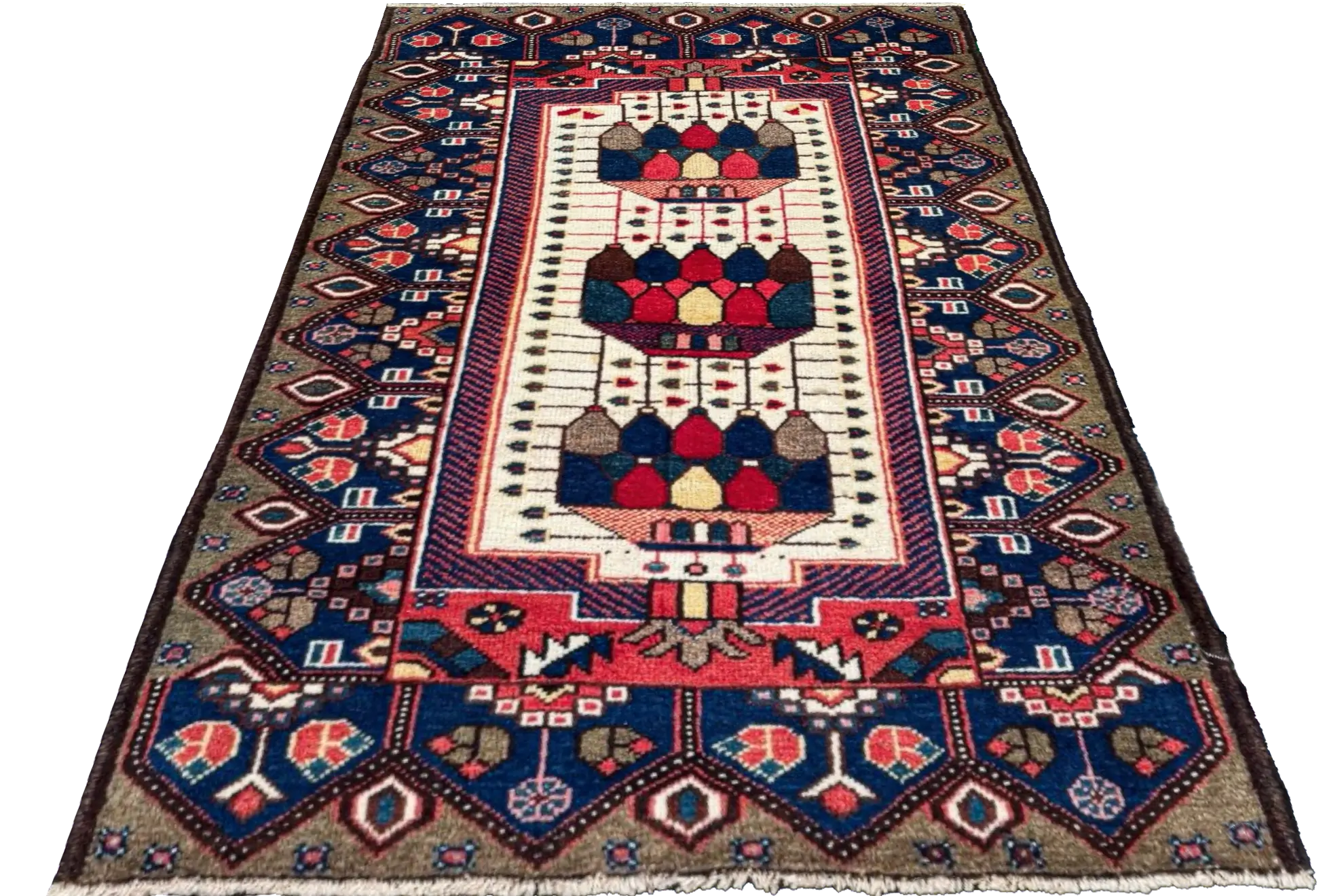 Thumbnail 5 for Persian Saveh Rug 76049