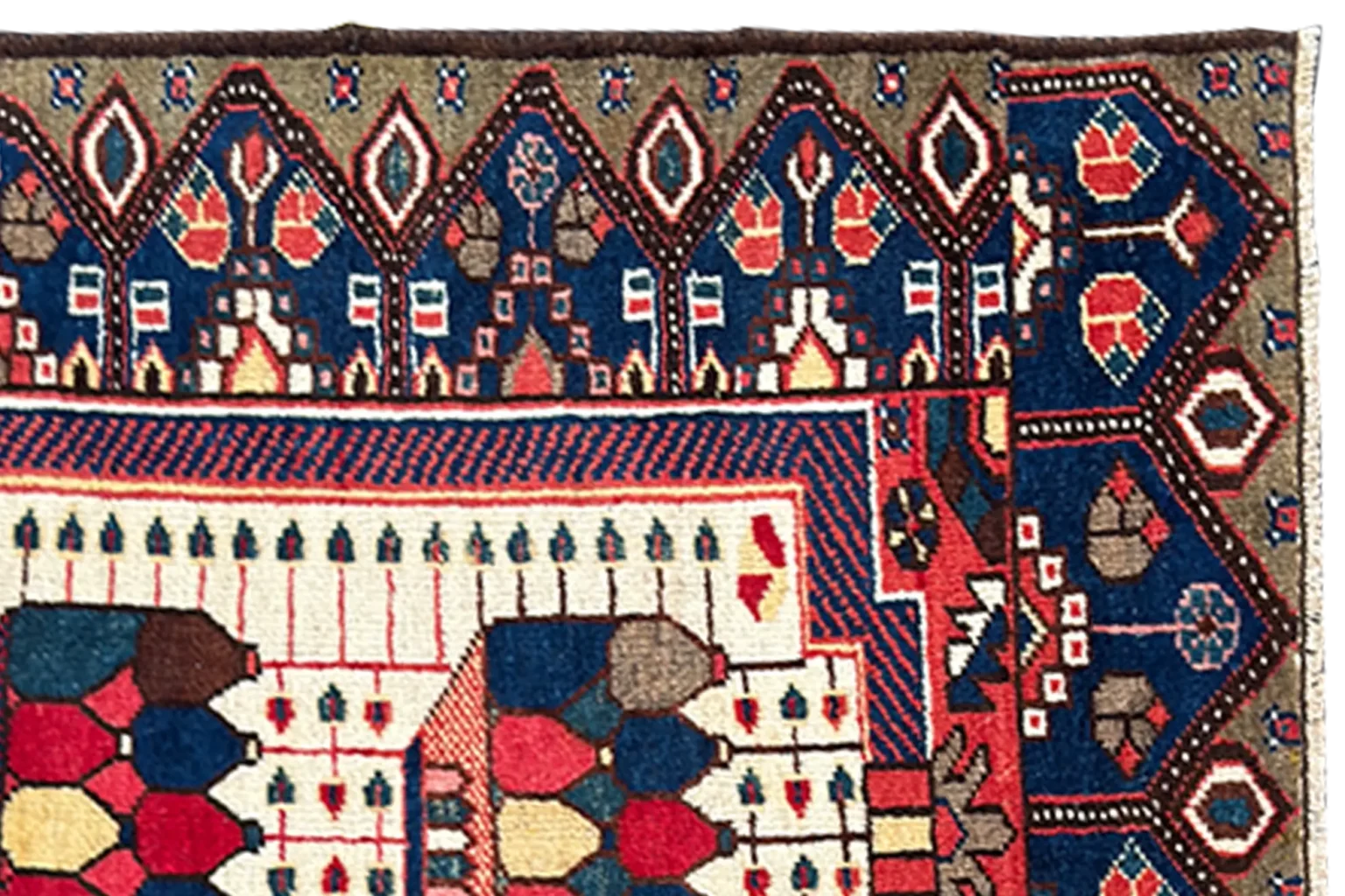 Thumbnail 8 for Persian Saveh Rug 76049