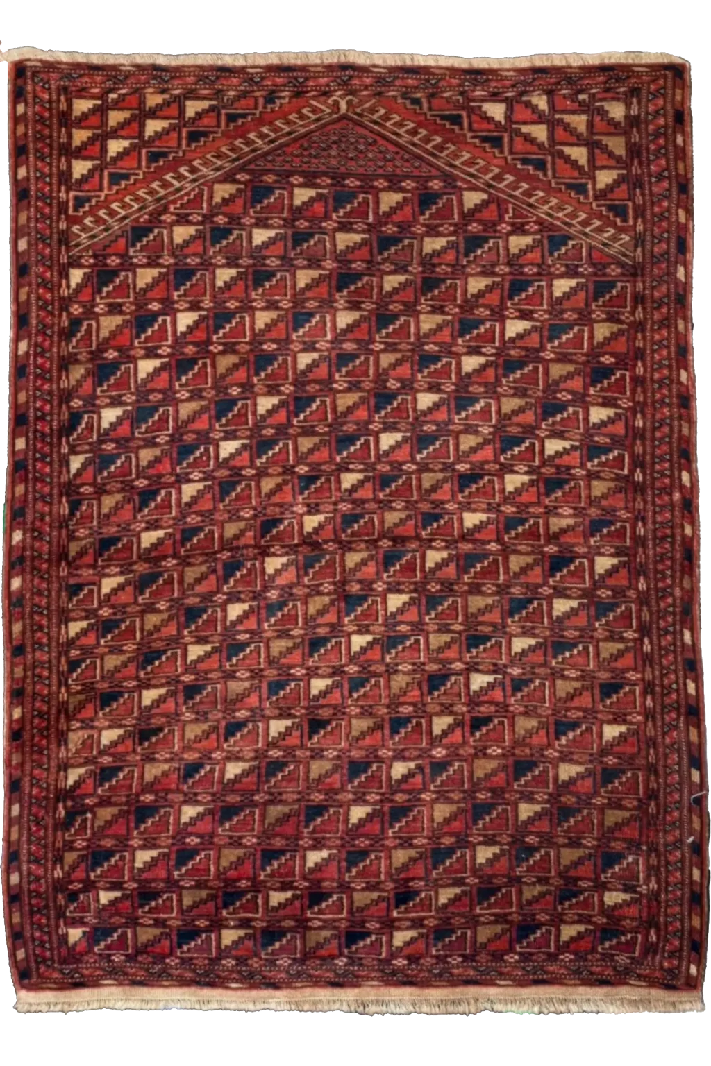Thumbnail 2 for Persian Turkmen Rug 73243