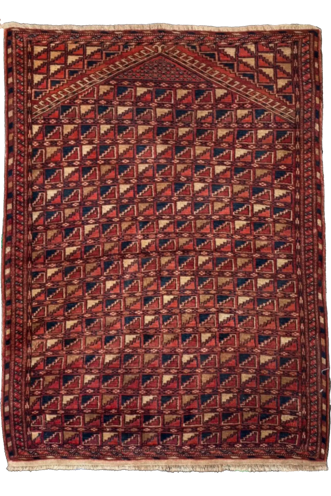 Thumbnail 3 for Persian Turkmen Rug 73243