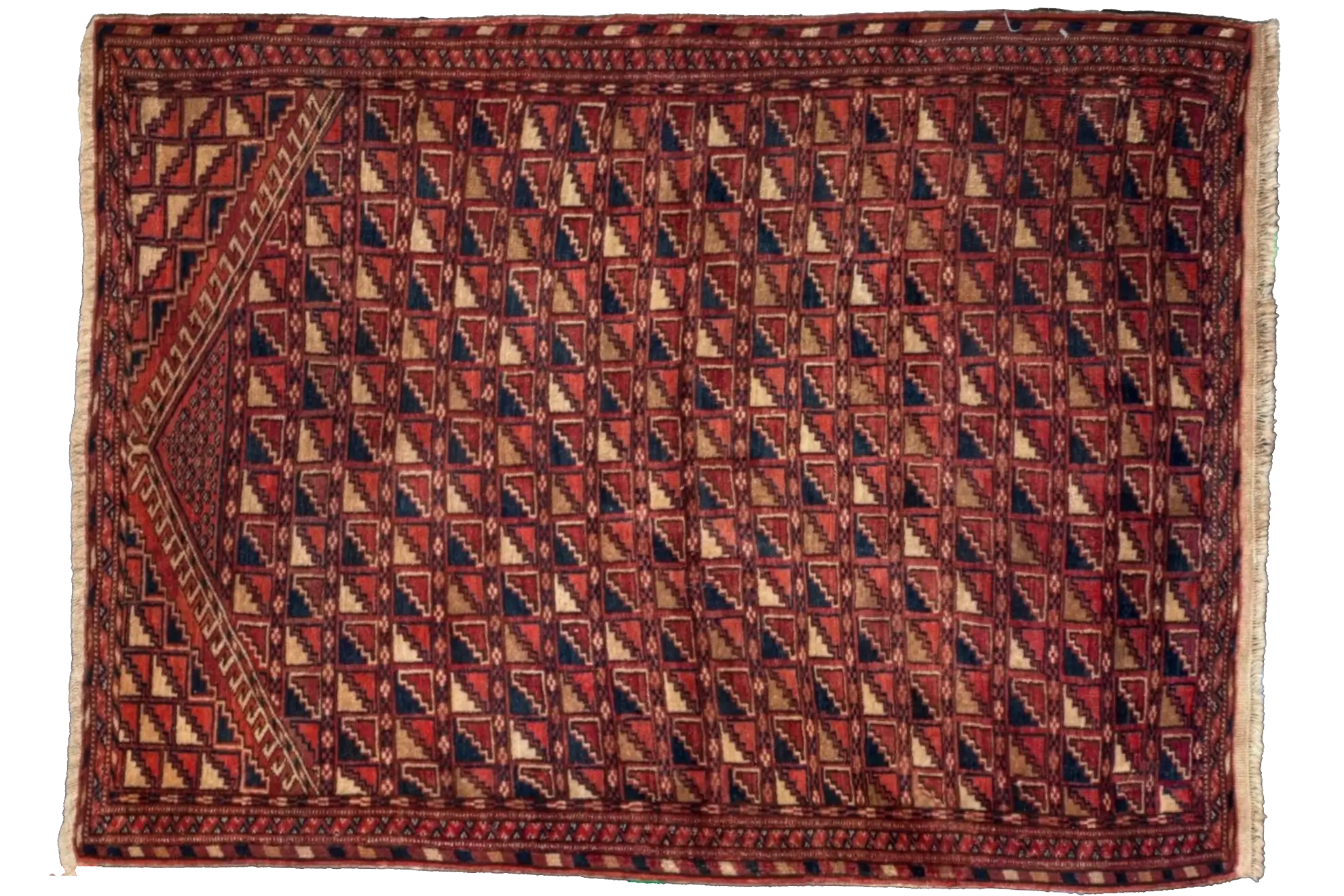 Thumbnail 4 for Persian Turkmen Rug 73243