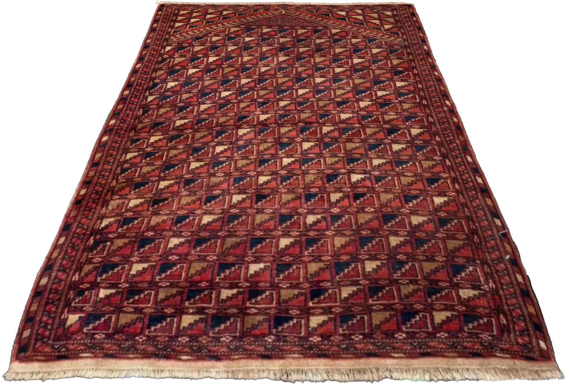 Thumbnail 6 for Persian Turkmen Rug 73243