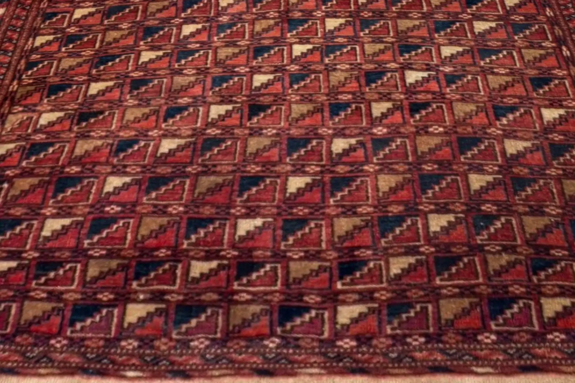 Thumbnail 15 for Persian Turkmen Rug 73243