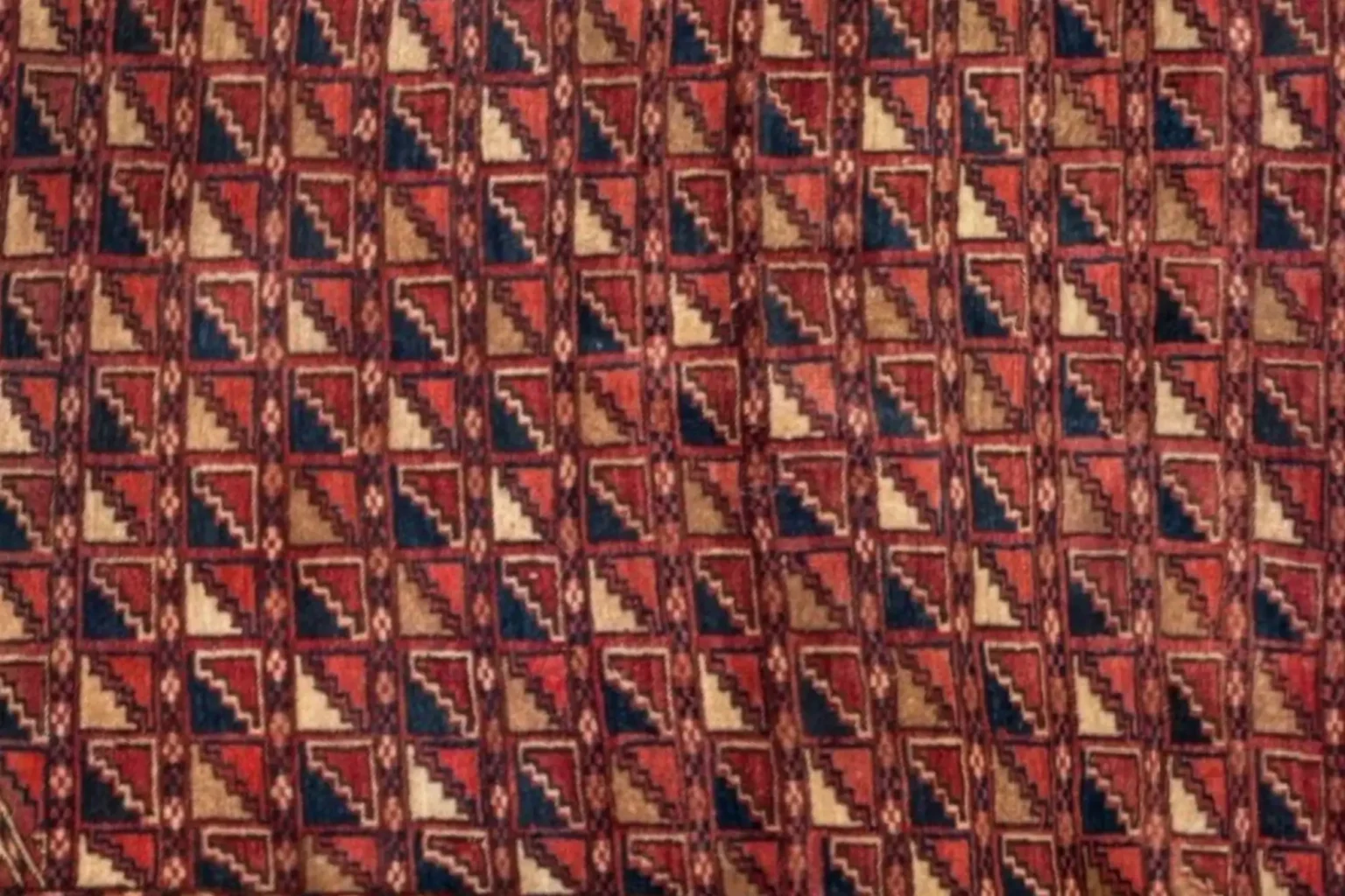 Thumbnail 14 for Persian Turkmen Rug 73243