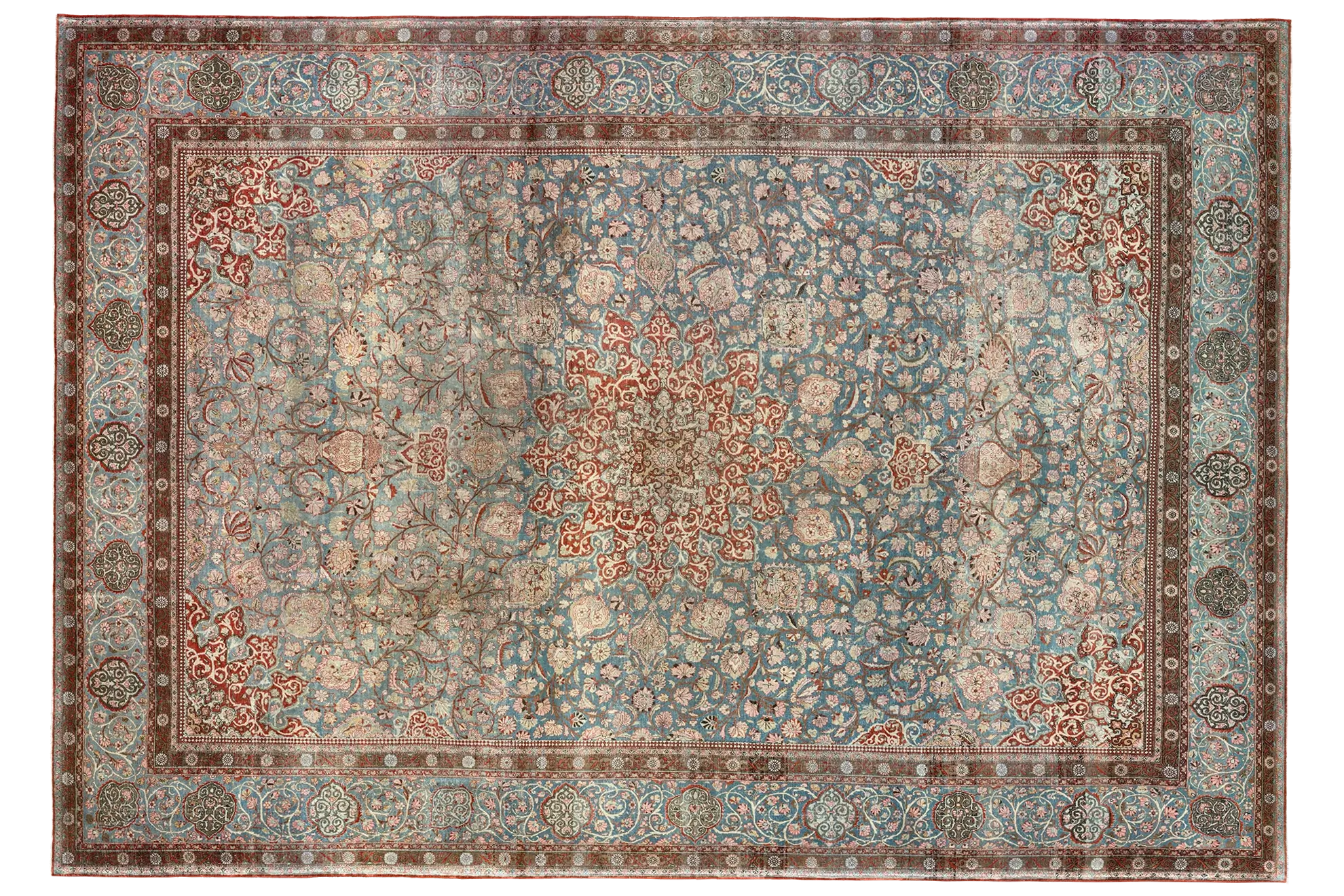 Thumbnail 2 for Persian Isfahan Rug 98312