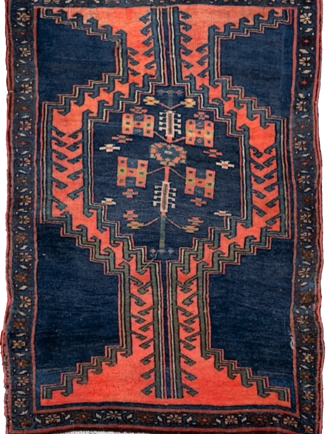 Thumbnail 15 for Persian Zanjan Rug 75115