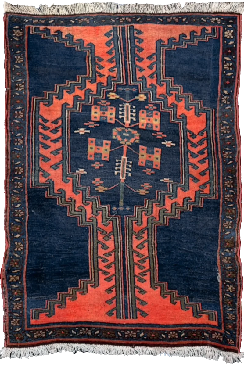 Thumbnail 8 for Persian Zanjan Rug 75115