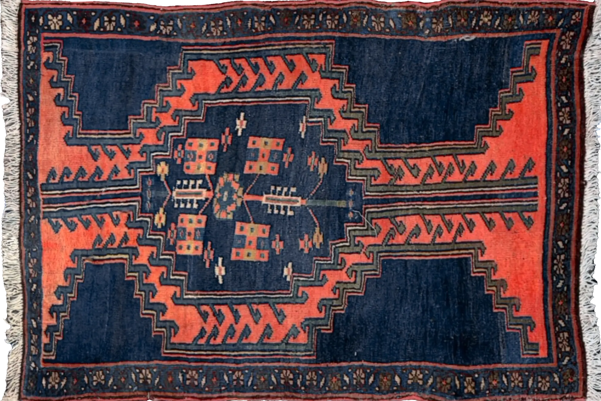 Thumbnail 4 for Persian Zanjan Rug 75115