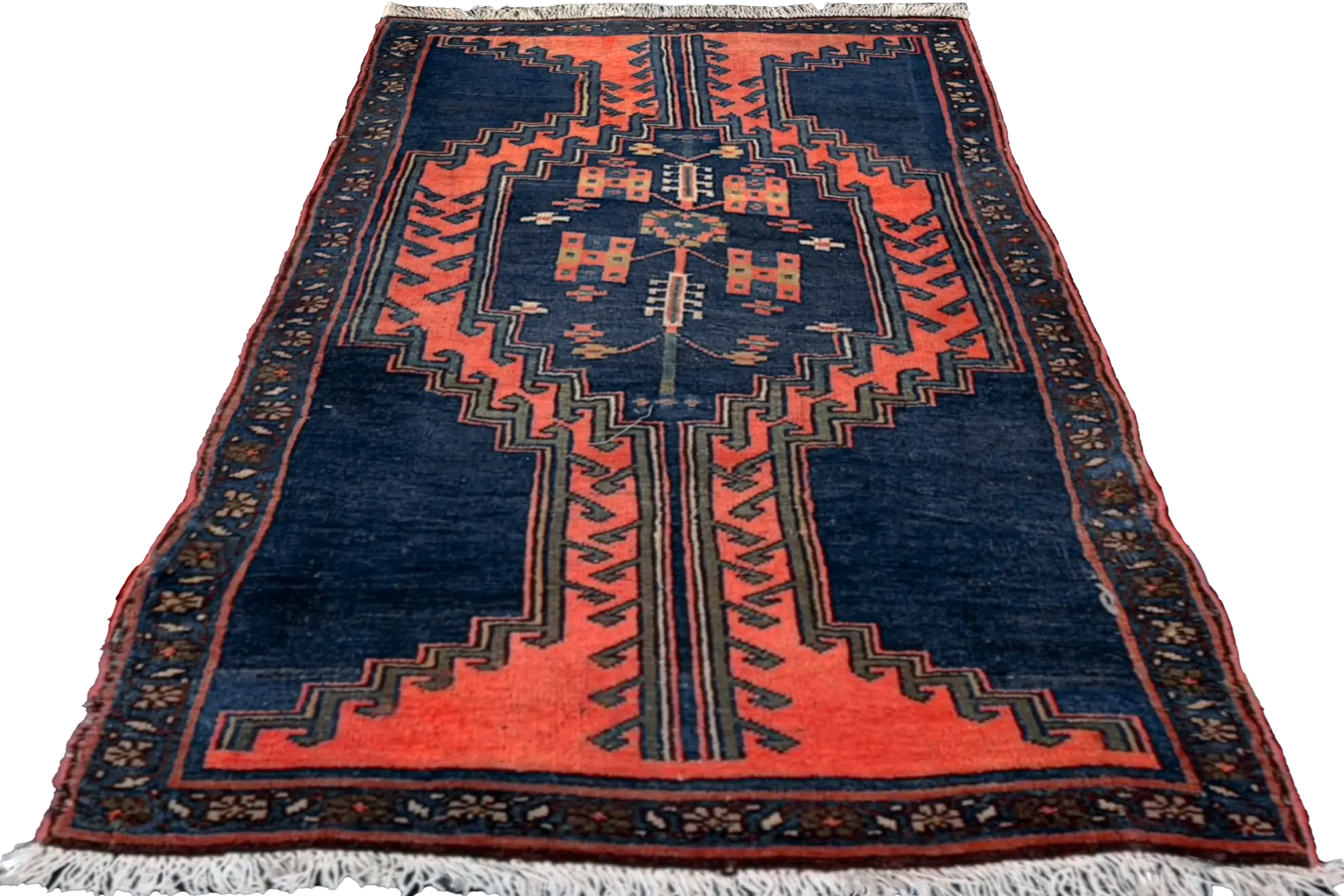 Thumbnail 11 for Persian Zanjan Rug 75115