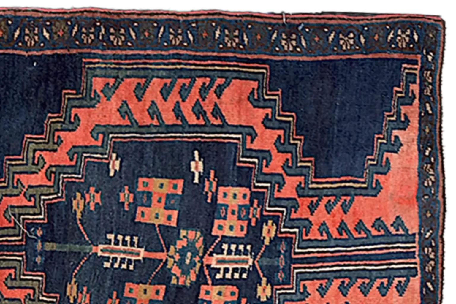 Thumbnail 5 for Persian Zanjan Rug 75115