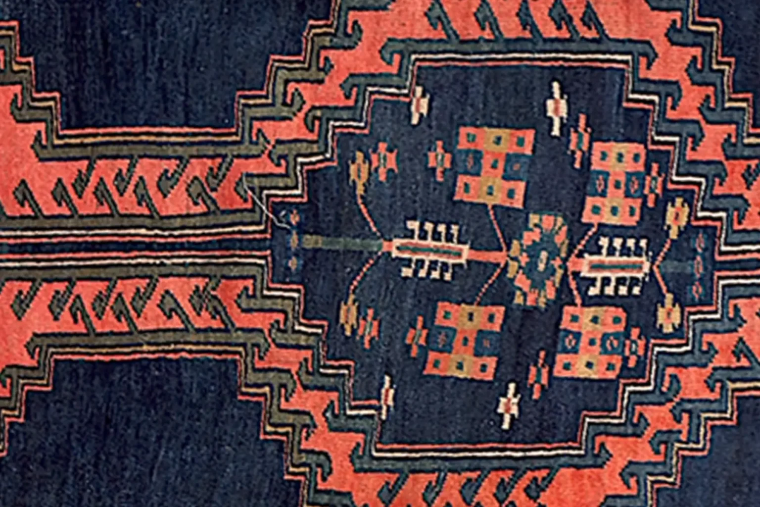 Thumbnail 6 for Persian Zanjan Rug 75115