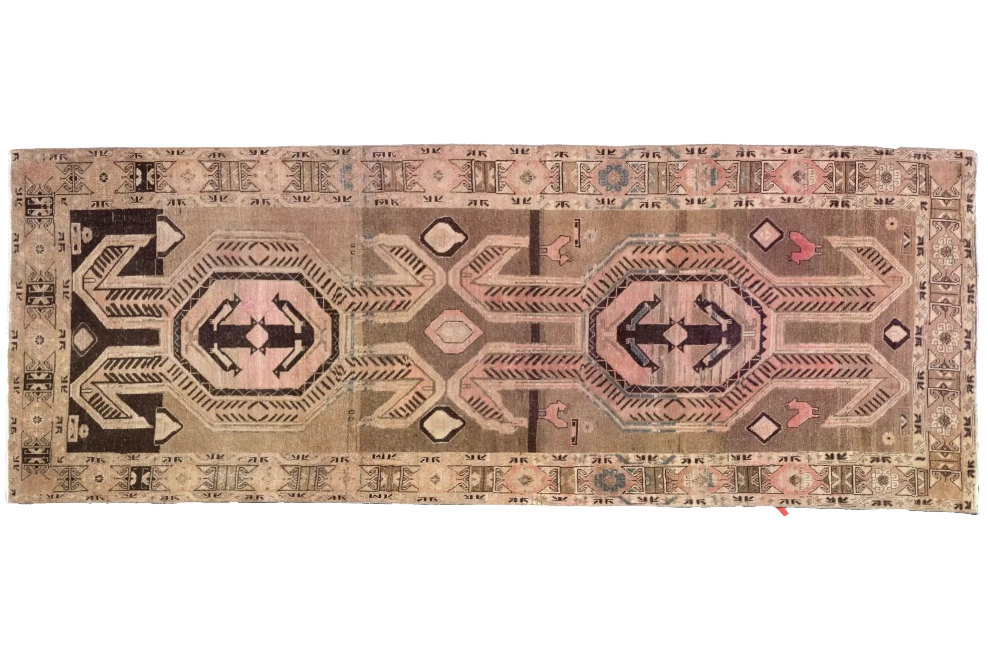 Thumbnail 9 for Antique Persian Azarbaijan Tribal Rug 98010