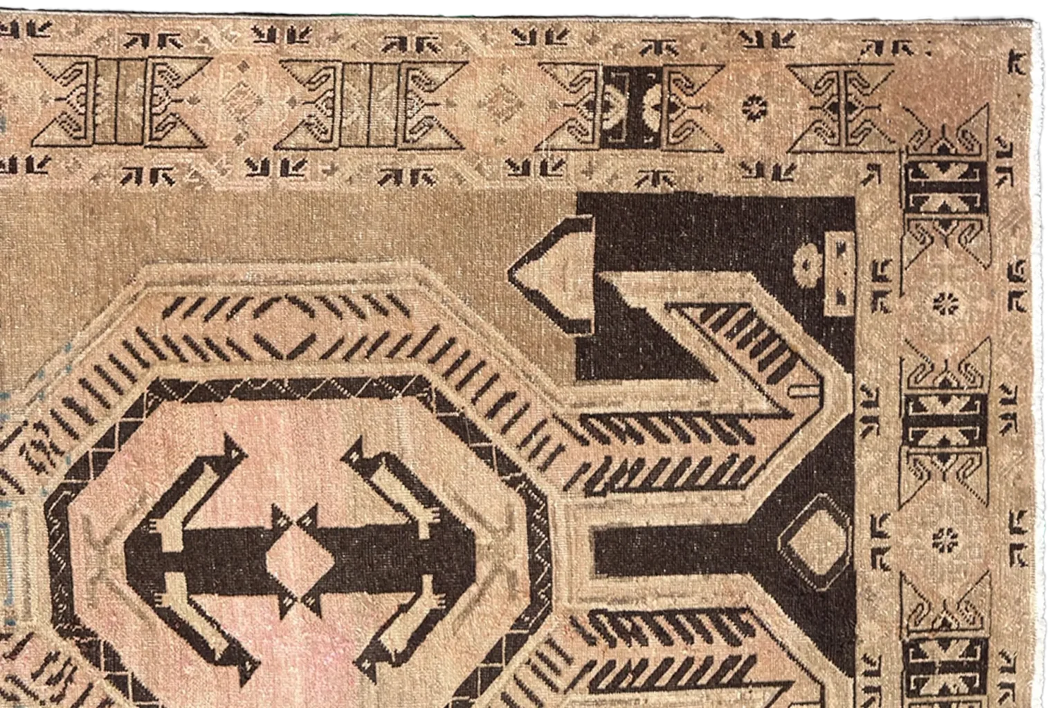 Thumbnail 6 for Antique Persian Azarbaijan Tribal Rug 98010