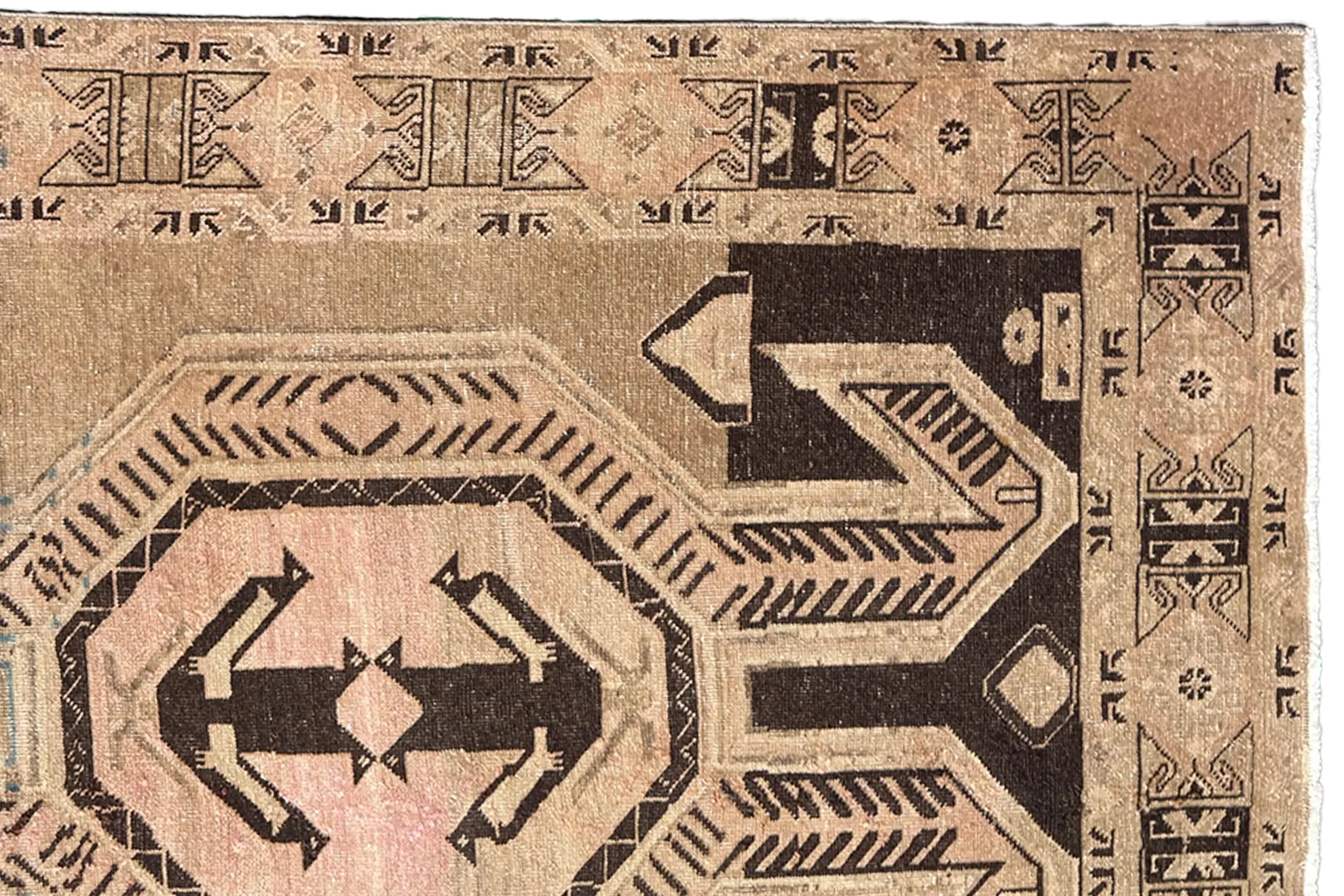 Thumbnail 5 for Antique Persian Azarbaijan Tribal Rug 98010