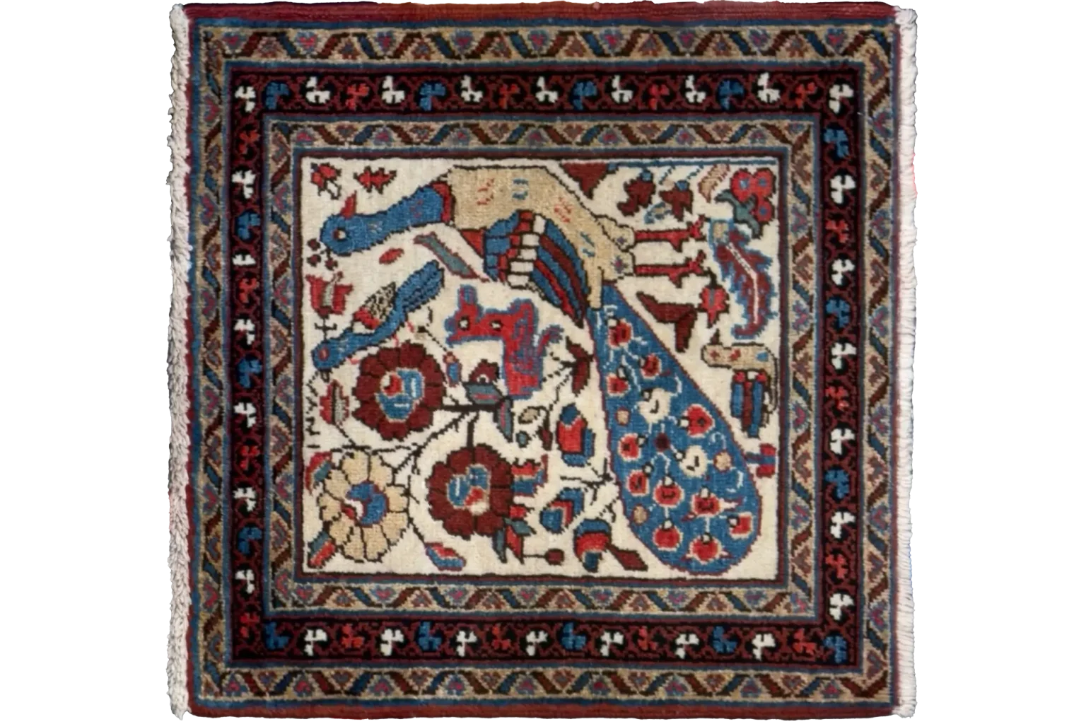 Thumbnail 6 for Persian Heriz Rug 72305