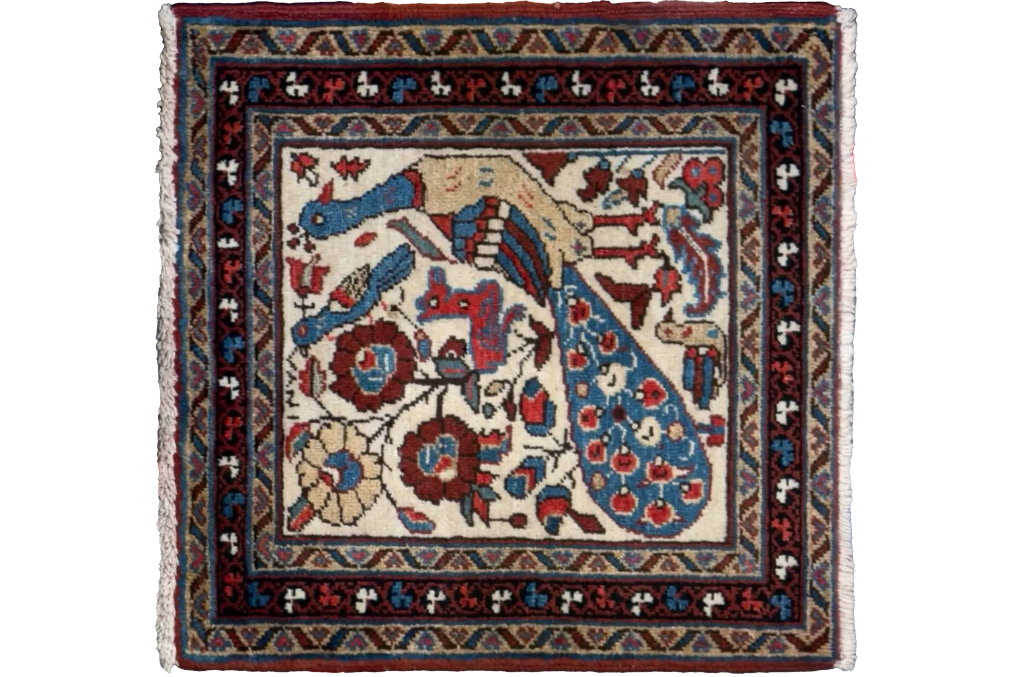 Thumbnail 7 for Persian Heriz Rug 72305