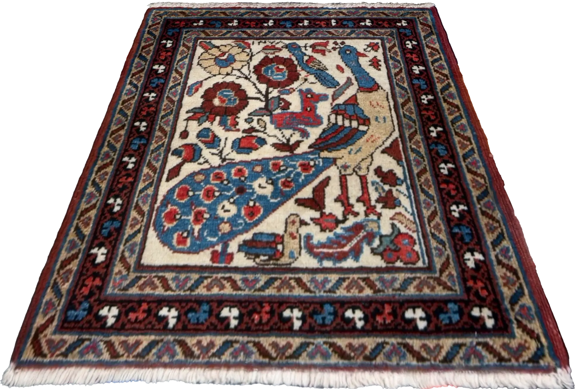 Thumbnail 4 for Persian Heriz Rug 72305