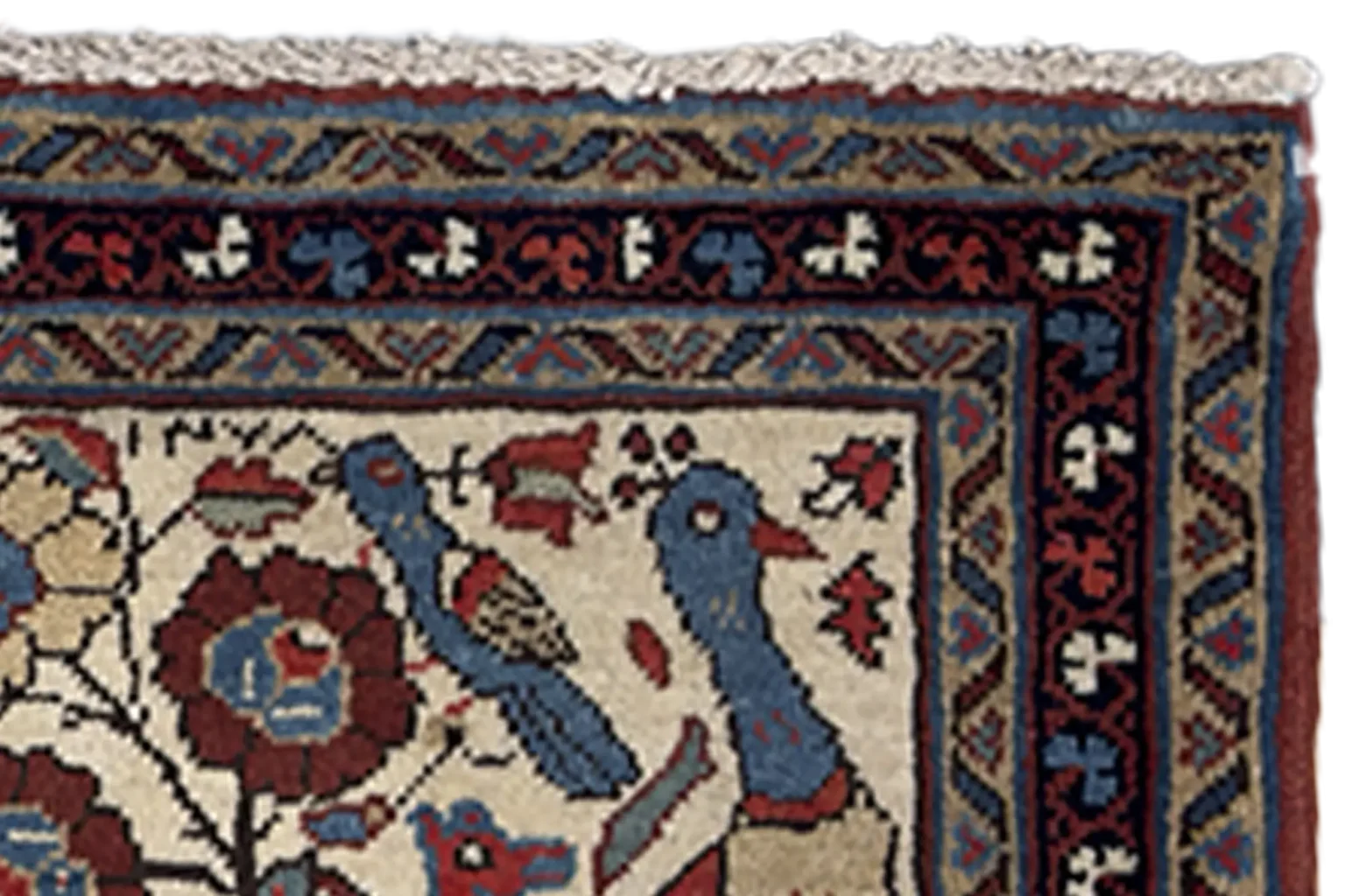 Thumbnail 11 for Persian Heriz Rug 72305