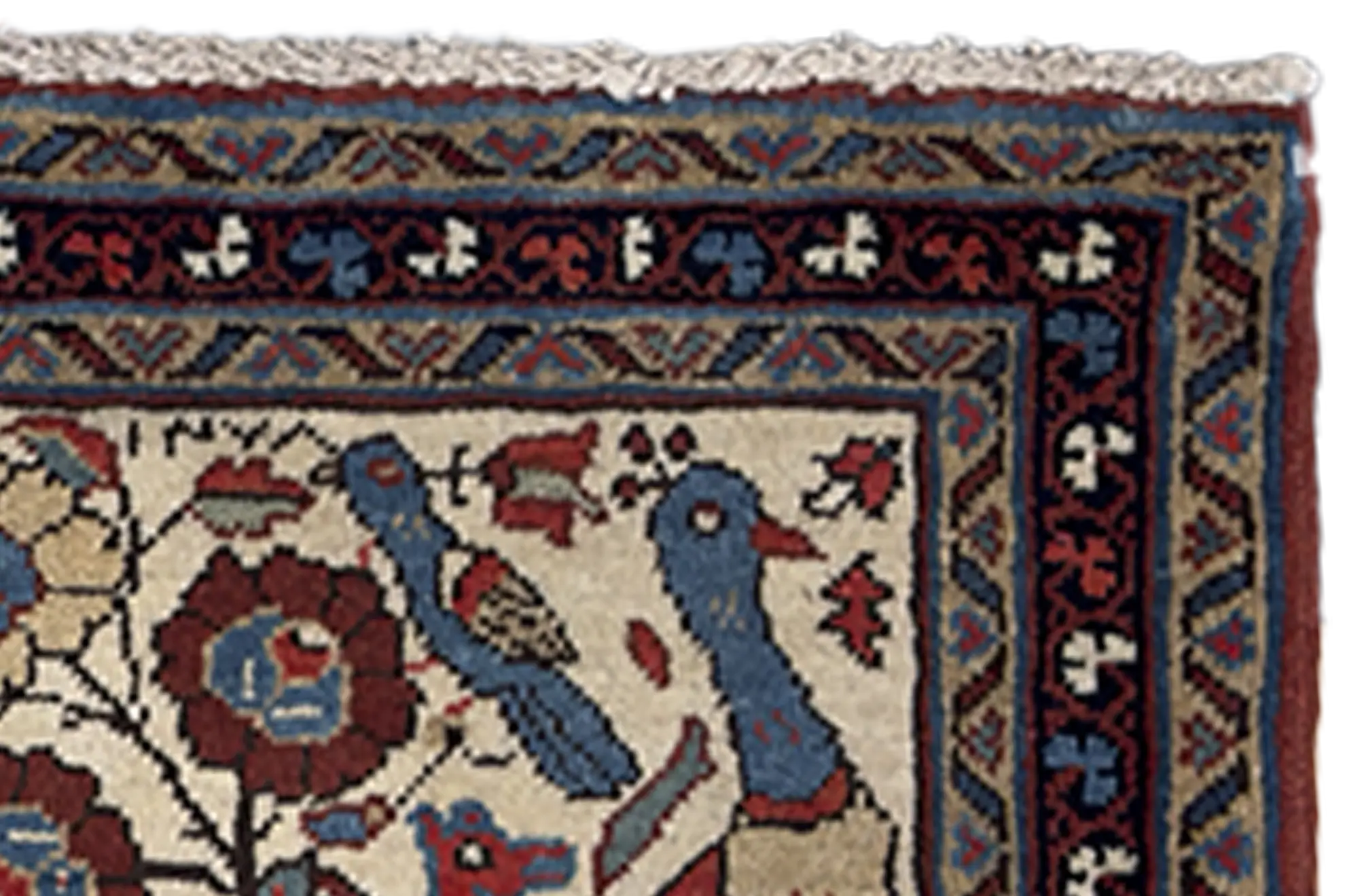 Thumbnail 12 for Persian Heriz Rug 72305