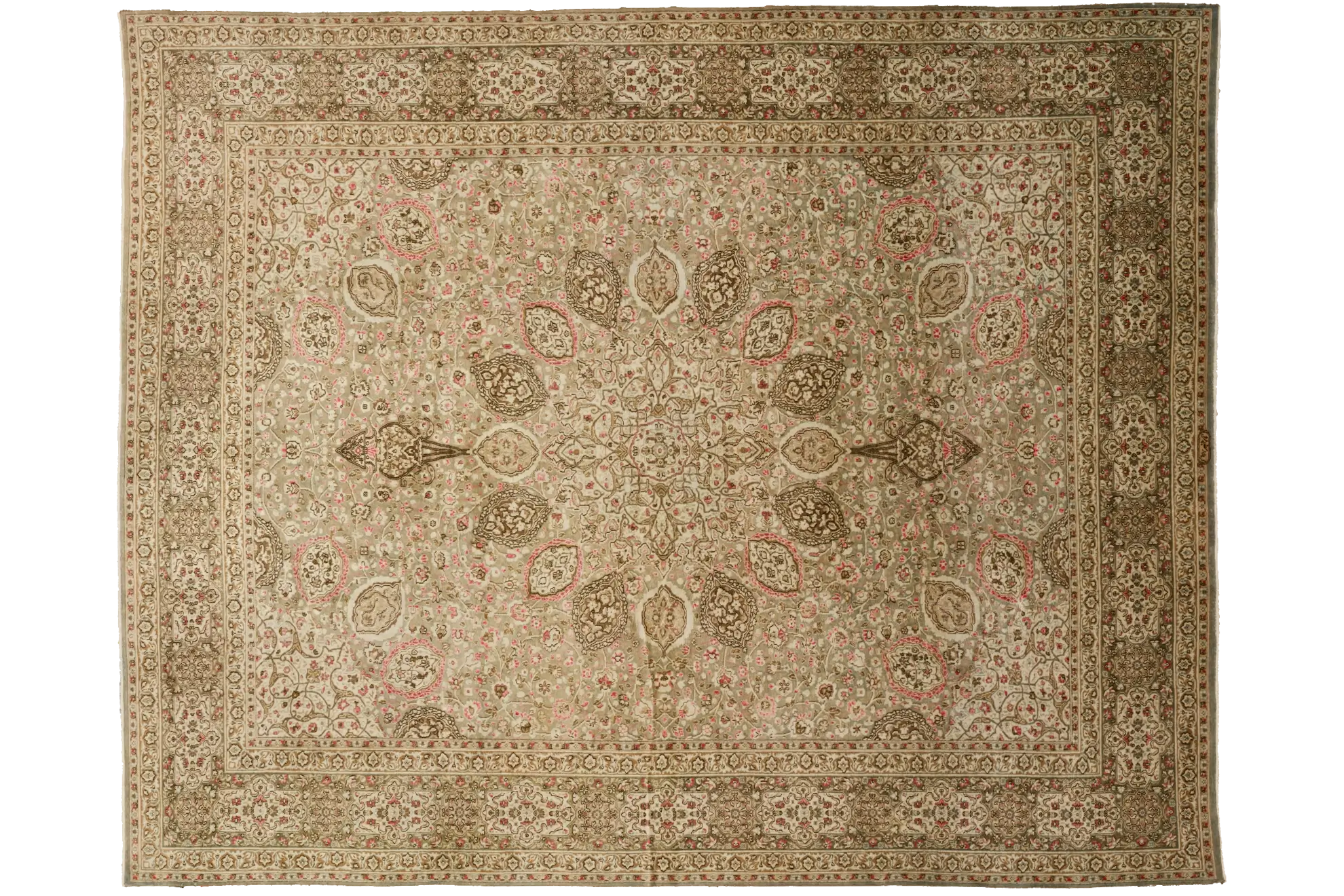 Thumbnail 5 for Persian Kerman Rug 98300
