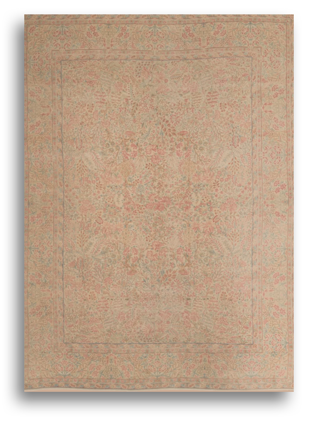 Thumbnail 8 for Persian Kerman Rug 92543