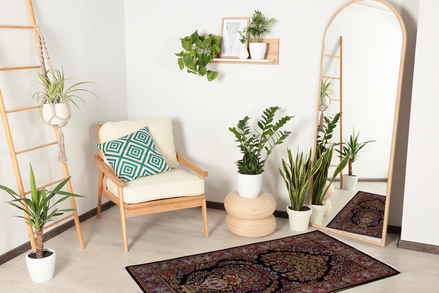 Thumbnail 12 for Antique Persian Kerman Transitional Rug 11011