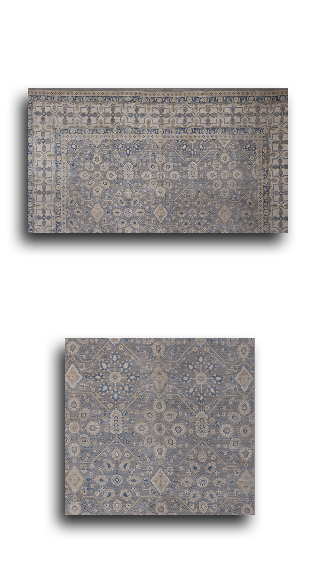 Thumbnail 13 for Afghanistan Tabriz Transitional Rug 93887