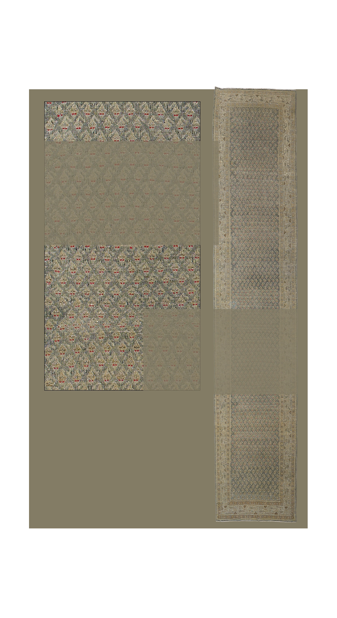 Thumbnail 5 for Antique Persian Malayer Transitional Rug 99554