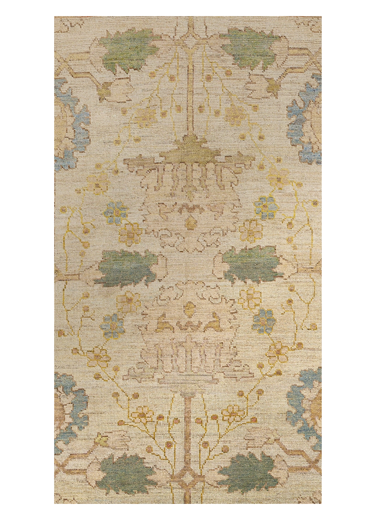 Thumbnail 2 for Turkey Oushak Traditional Rug 98567